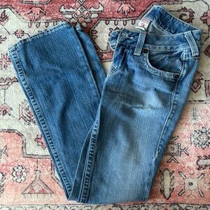 True Religion low rise jeans